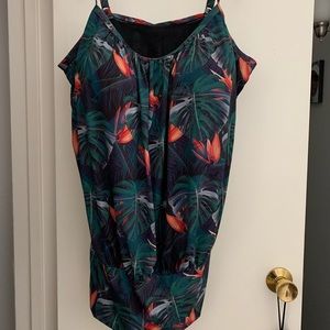 Women Plus Size Tankini Top